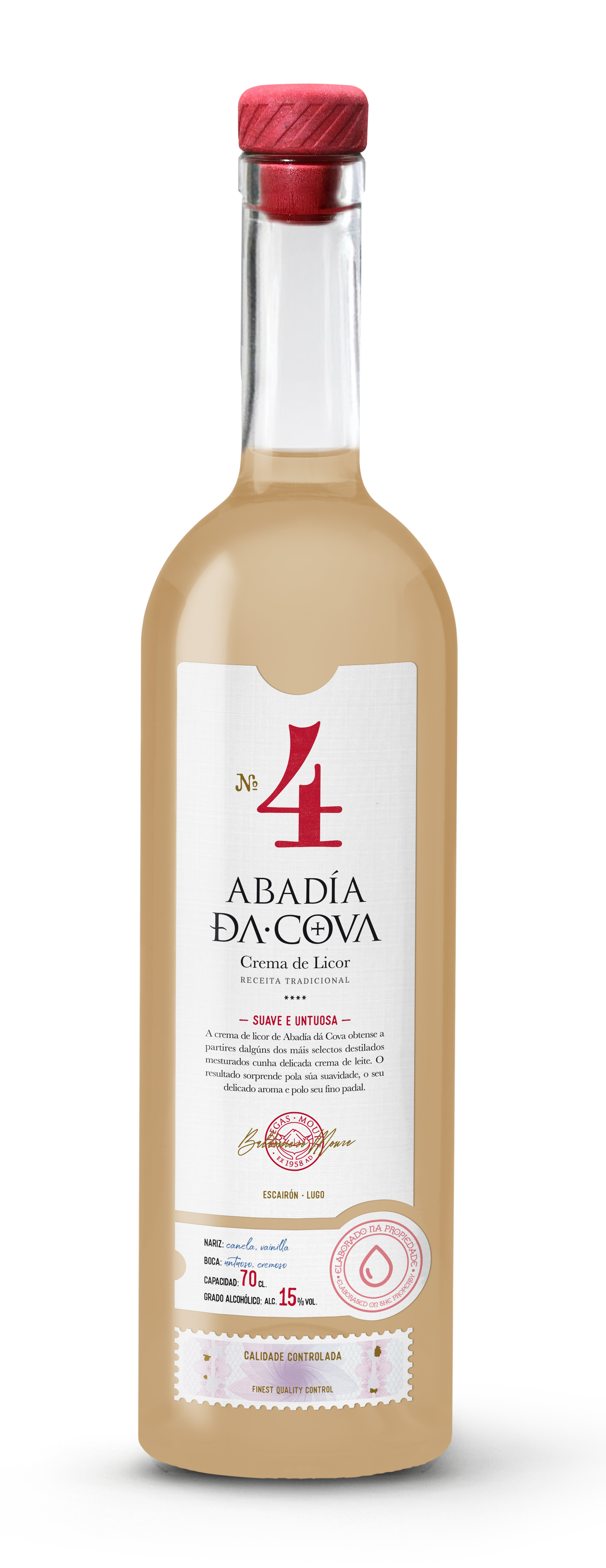 Cream Liquor 70 Cl Adegas Moure